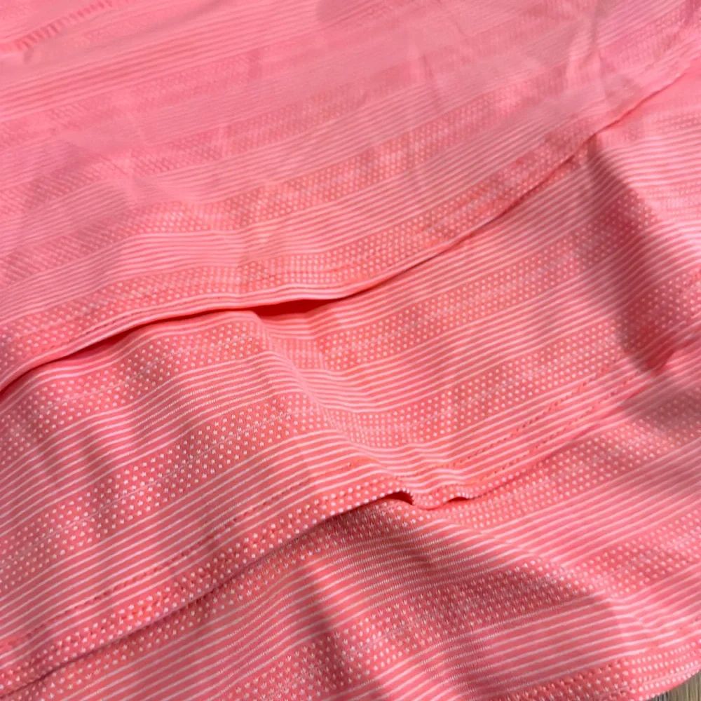 Athleta Swagger Skort Dot Stripe Tier Ruffle Athletic Mini Tennis Skirt Small - Picture 6 of 9